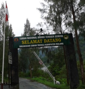 Gerbang TN. Bromo - Tengger