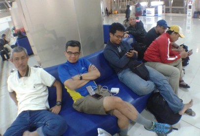Wait at Juanda Airport
